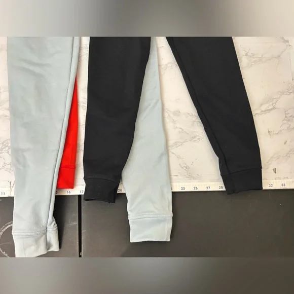 Copper Key Girls High Rise Knit Pants Size L/XL Lot Of 3 Joggers Red Black - Picture 4 of 6